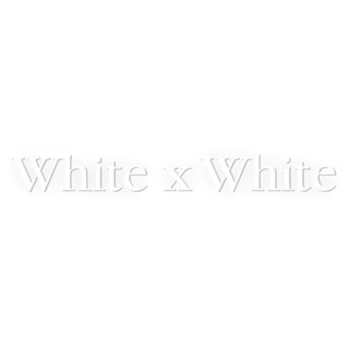 White x White logo